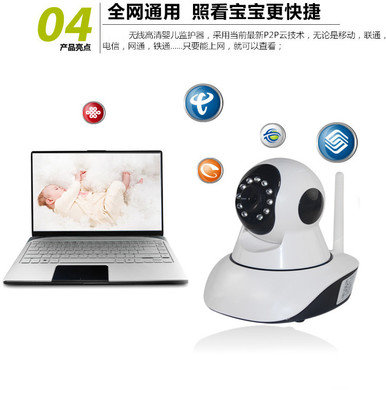 P2P手机观看IP Camera安防监控网络摄像机 摇头机选购指南
